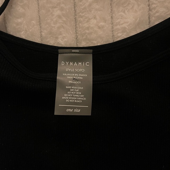 Black Tank Top - Picture 3 of 4